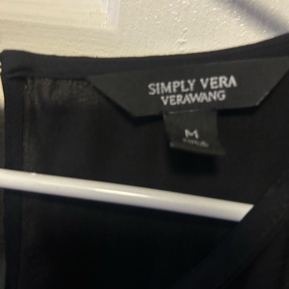Simply Vera Vera Wang Chic Black Dress - Picture 2 of 3